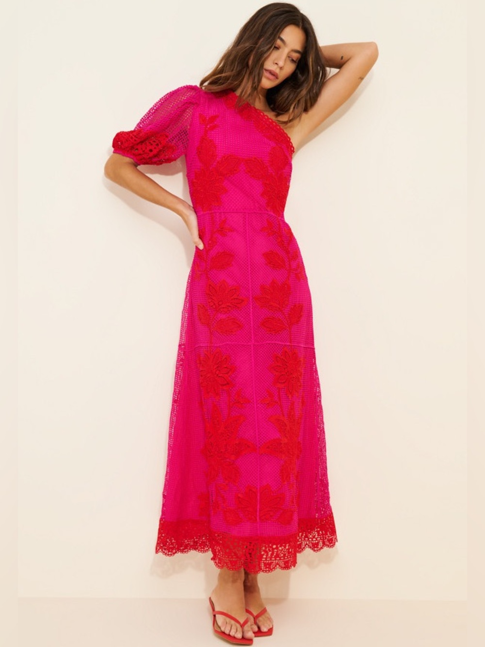 Farm Rio Guipuire Maxi Dress